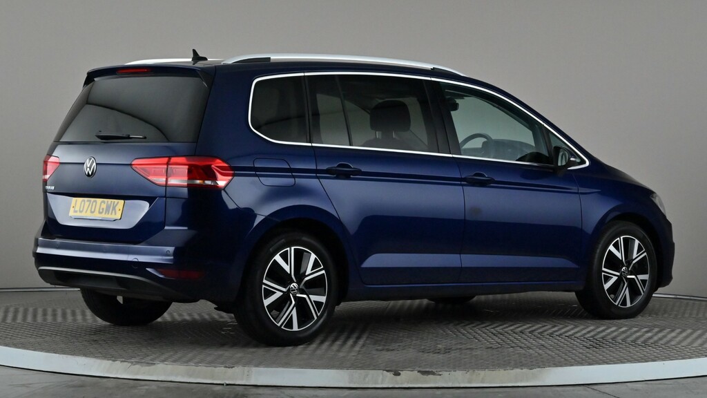 Volkswagen Touran 1.5 Tsi Evo Sel Dsg 7 Seats LO70GWK Blue #6