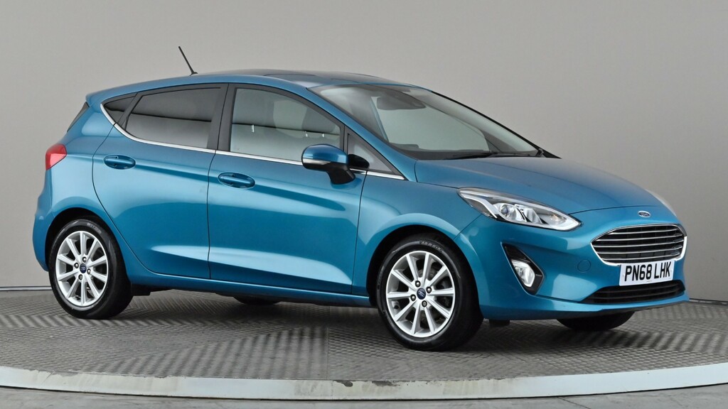 Ford Fiesta 1.0 Ecoboost Titanium PN68LHK Blue
