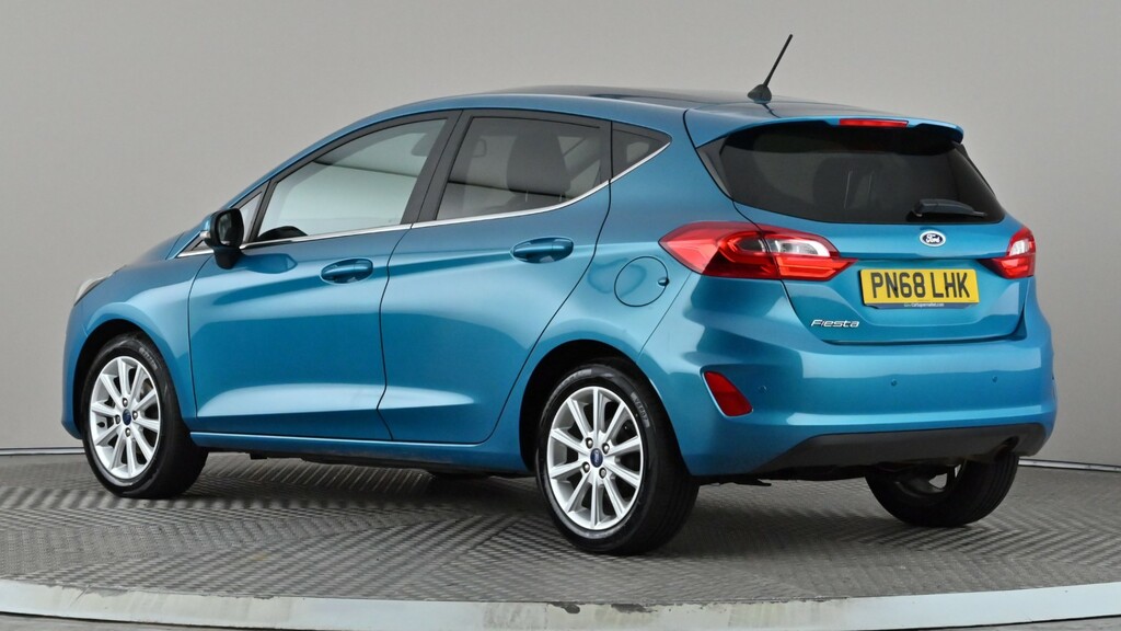Ford Fiesta 1.0 Ecoboost Titanium PN68LHK Blue #4