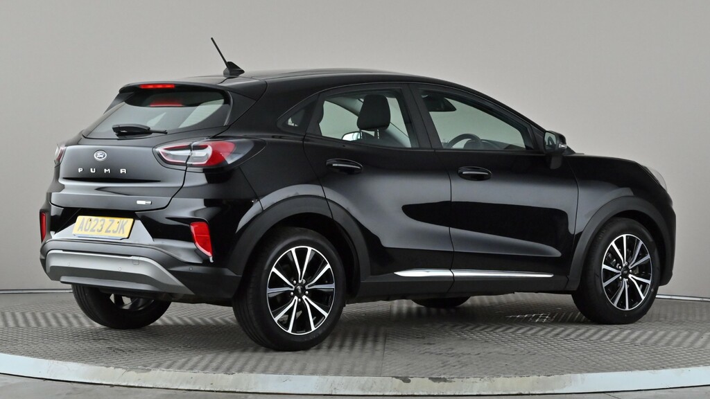 Ford Puma 1.0 Ecoboost Hybrid Mhev Titanium AO23ZJK Black #6