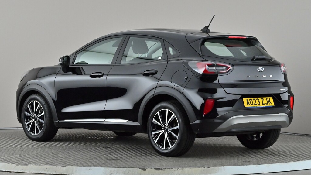 Ford Puma 1.0 Ecoboost Hybrid Mhev Titanium AO23ZJK Black #4