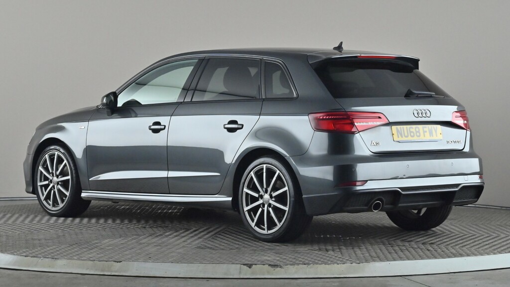 Audi A3 30 Tfsi 116 Black Edition NU68FWY Grey #4