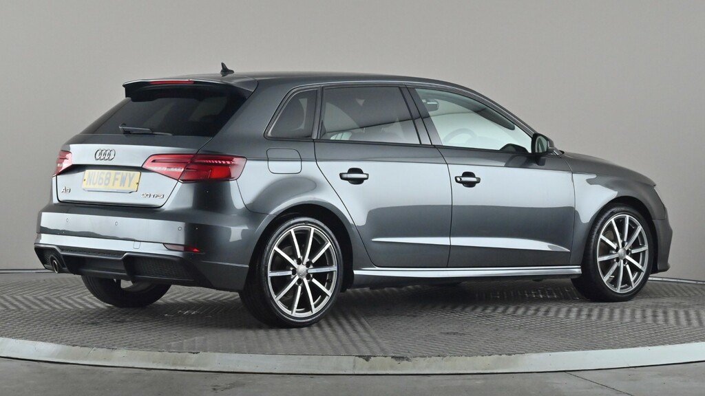 Audi A3 30 Tfsi 116 Black Edition NU68FWY Grey #6