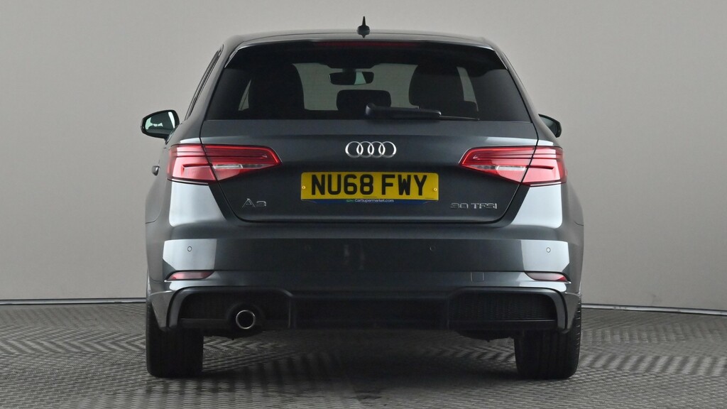 Audi A3 30 Tfsi 116 Black Edition NU68FWY Grey #5