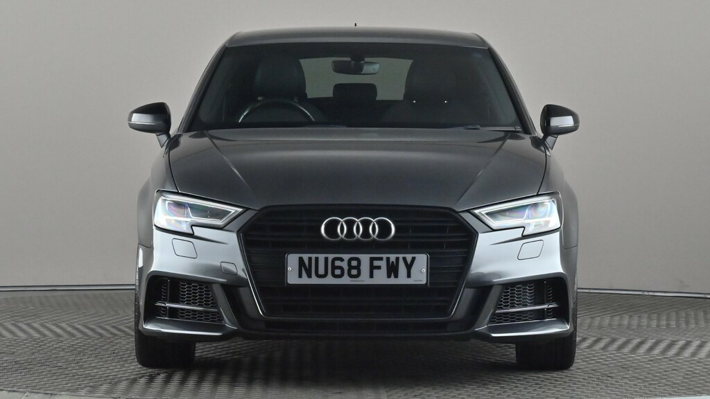 Audi A3 30 Tfsi 116 Black Edition NU68FWY Grey #2