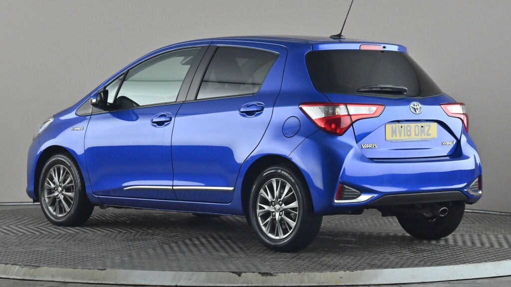 Toyota Yaris 1.5 Hybrid Icon Cvt MV18OMZ Blue #4