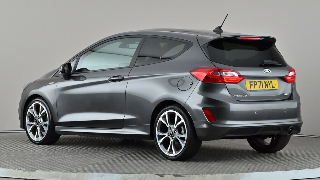 Ford Fiesta 1.0 Ecoboost Hybrid Mhev 155 St-line X Edition FP71NYL Grey #4