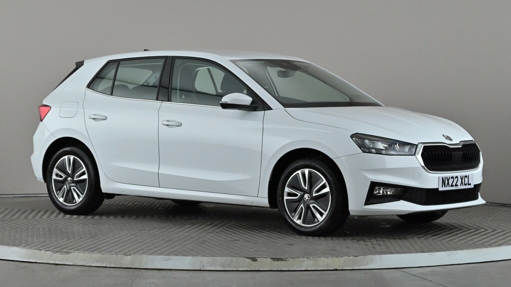 Skoda Fabia 1.0 Tsi 110 Se L Dsg White
