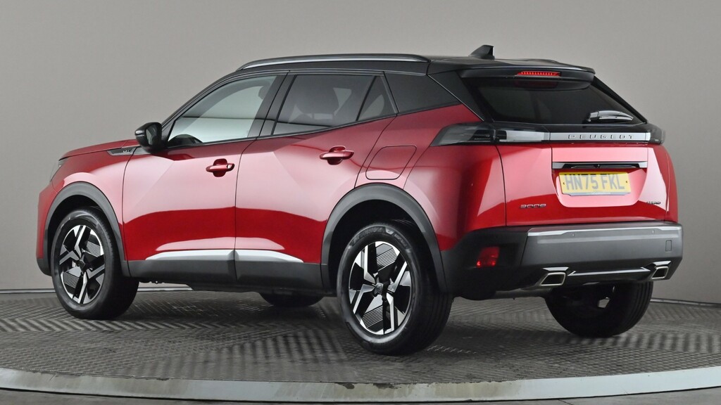 Peugeot 2008 1.2 Hybrid 145 Gt E-dsc6 Red #4
