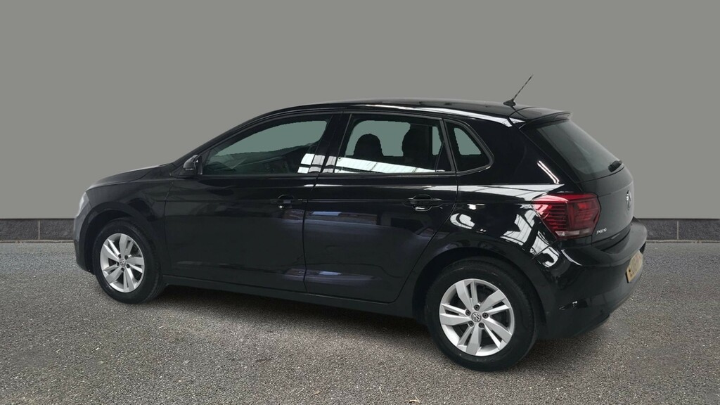 Volkswagen Polo 1.0 Tsi 95 Se EU18PFY Black #4