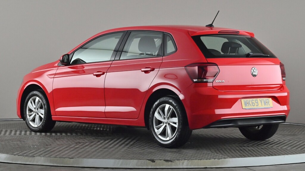 Volkswagen Polo 1.0 Evo Se Tech Edition WK69YWR Red #4