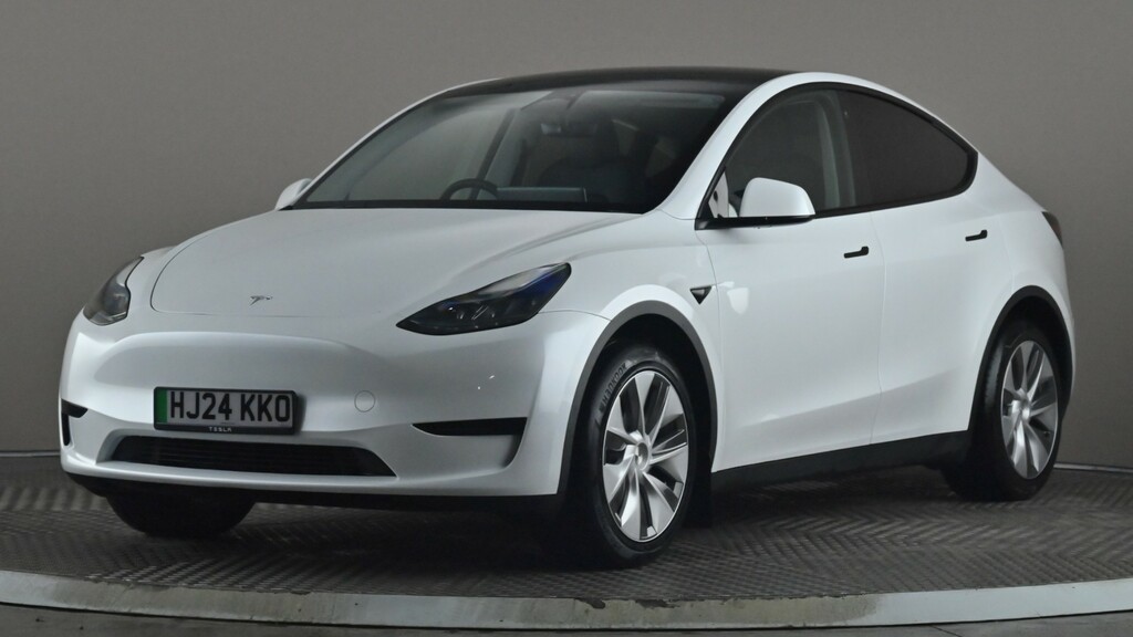 Tesla Model Y Rwd Auto HJ24KKO White #2
