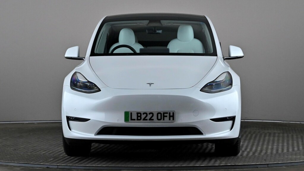 Tesla Model Y Long Range Awd LB22OFH White #2