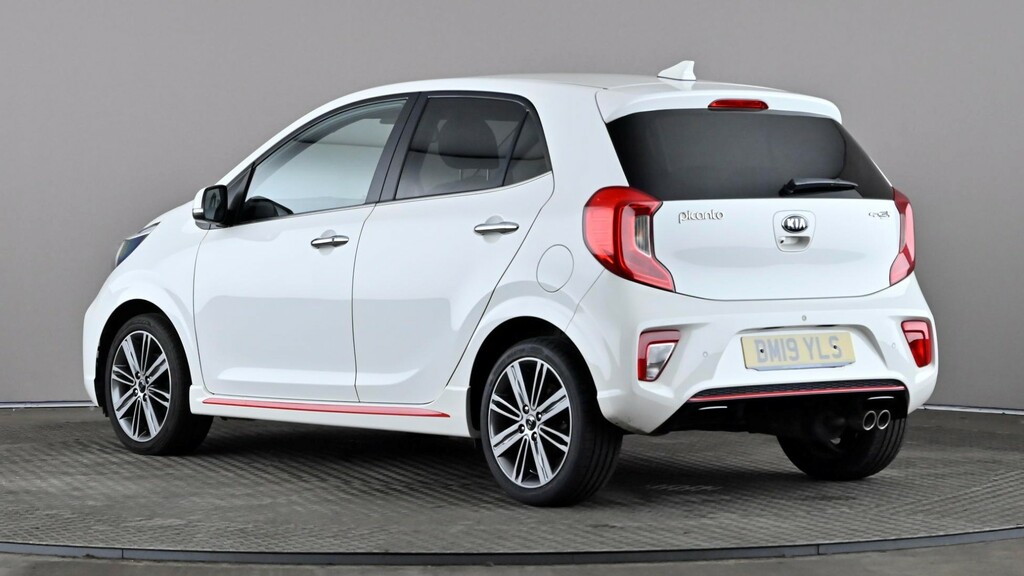 Kia Picanto 1.0T Gdi Gt-line S BM19YLS White #4