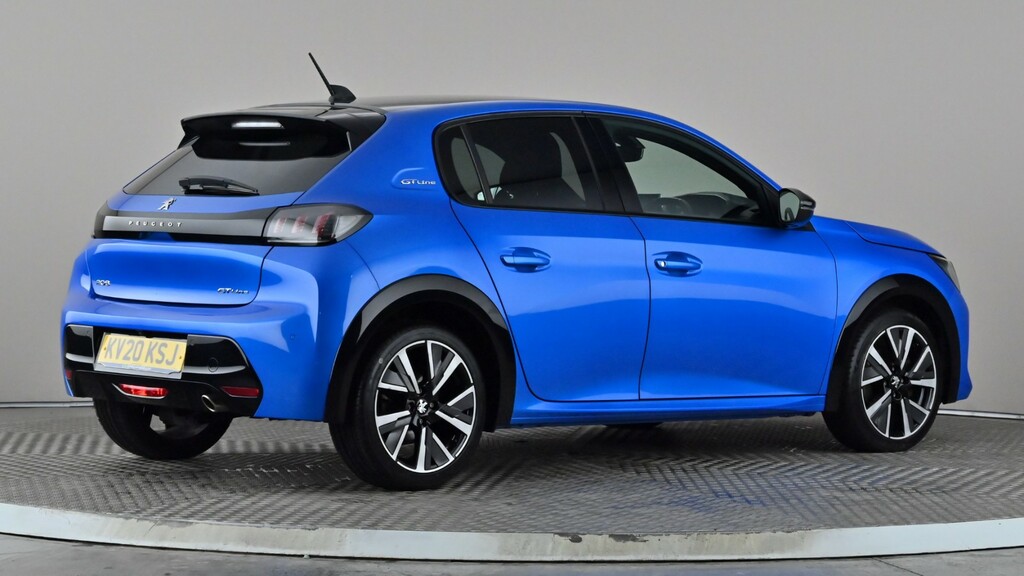 Peugeot 208 1.2 Puretech 100 Gt Line KV20KSJ Blue #6