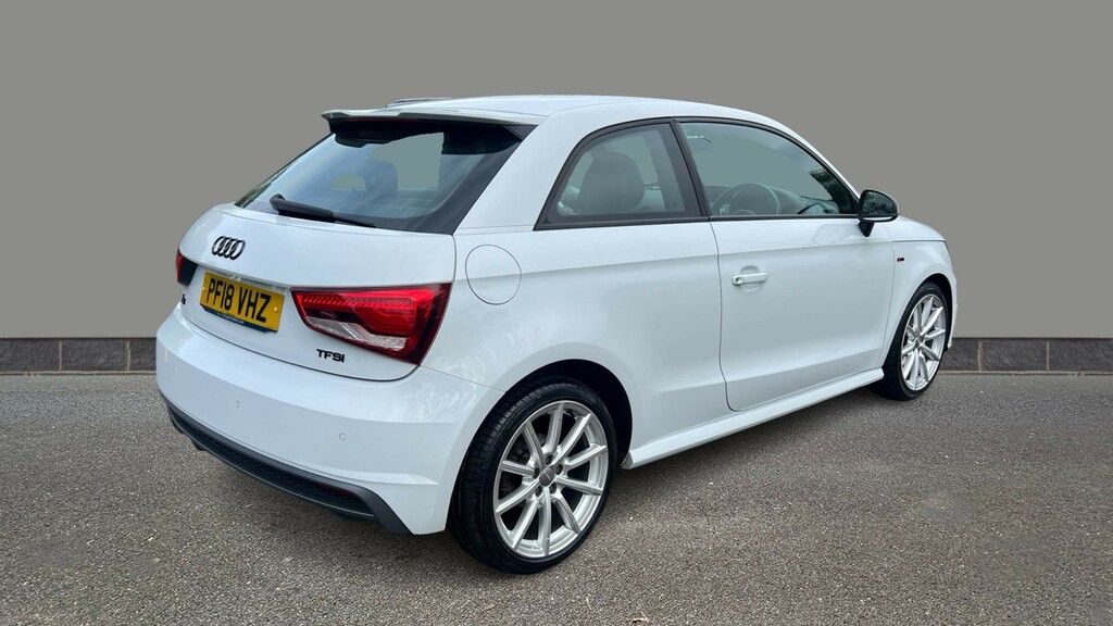 Audi A1 1.0 Tfsi S Line Nav PF18VHZ White #6