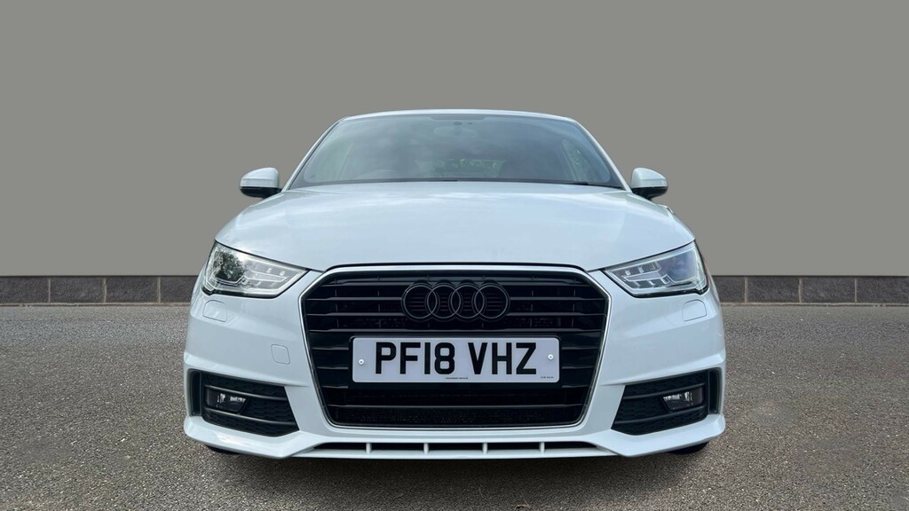 Audi A1 1.0 Tfsi S Line Nav PF18VHZ White #2