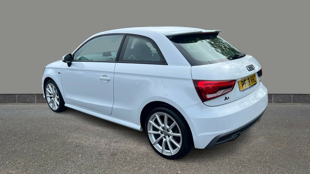 Audi A1 1.0 Tfsi S Line Nav PF18VHZ White #4