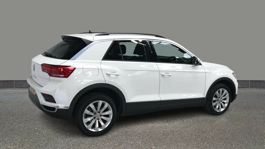 Volkswagen T-Roc 1.0 Tsi Se ND19XSV White #6