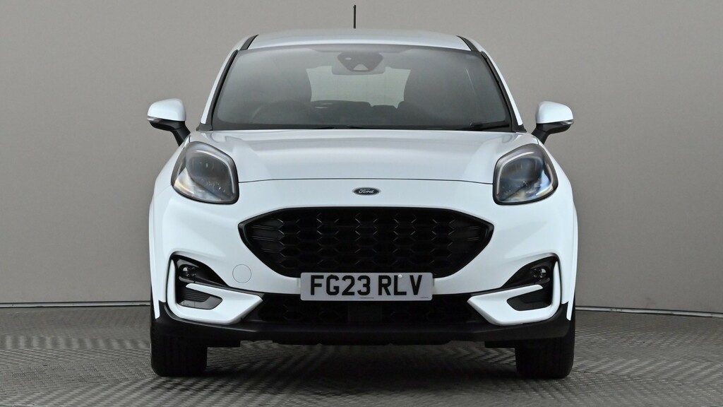 Ford Puma 1.0 Ecoboost Hybrid Mhev St-line FG23RLV White #2