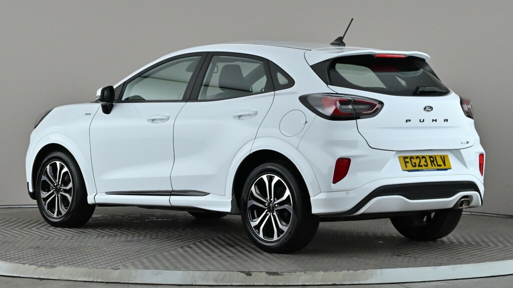 Ford Puma 1.0 Ecoboost Hybrid Mhev St-line FG23RLV White #4