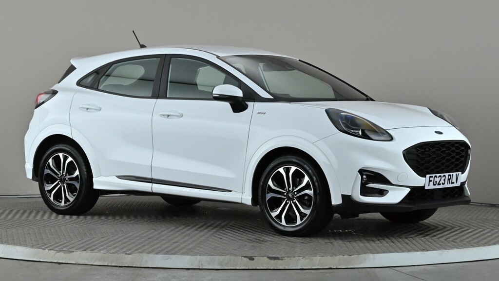 Ford Puma 1.0 Ecoboost Hybrid Mhev St-line White