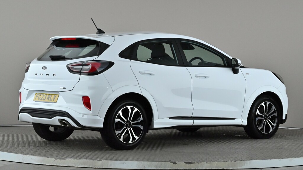 Ford Puma 1.0 Ecoboost Hybrid Mhev St-line FG23RLV White #6
