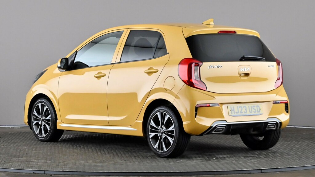 Kia Picanto 1.0 Gt-line 4 Seats HJ23USD Yellow #4