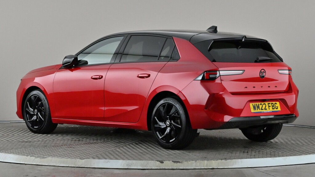Vauxhall Astra 1.2 Turbo 130 Gs Line WM22FBG Red #4