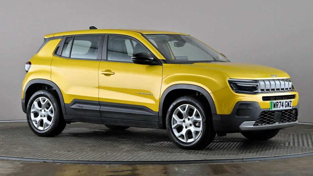 Jeep Avenger 115Kw Altitude 54Kwh Yellow