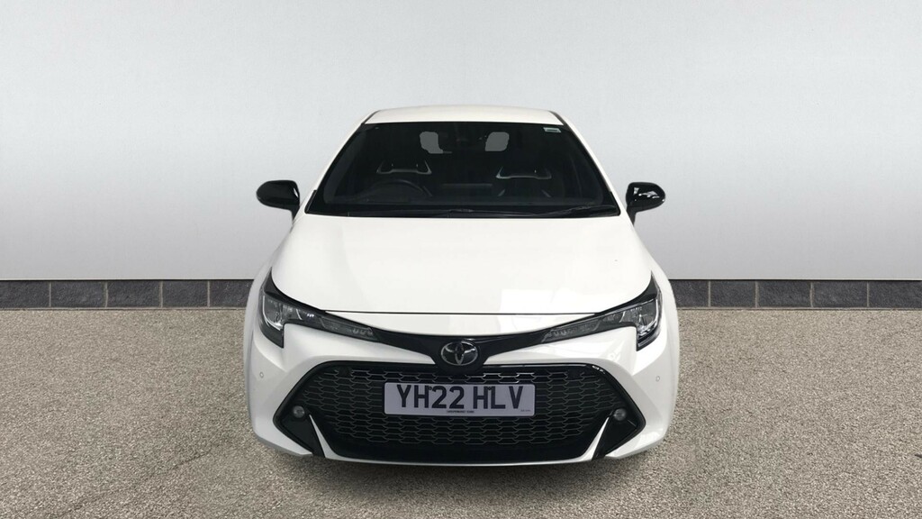 Toyota Corolla 1.8 Vvt-i Hybrid Gr Sport Cvt YH22HLV White #2