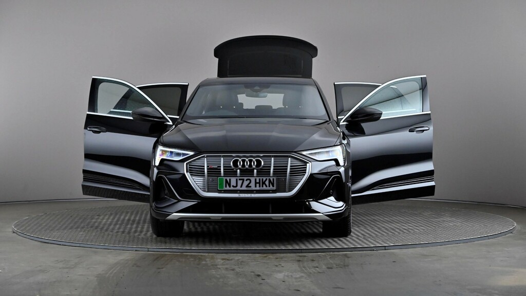 Audi E-tron 300Kw 55 Quattro 95Kwh S Line NJ72HKN Black #5