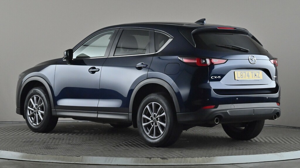 Mazda CX-5 2.0 E-skyactiv G Mhev Centre-line LO74TKZ Blue #4