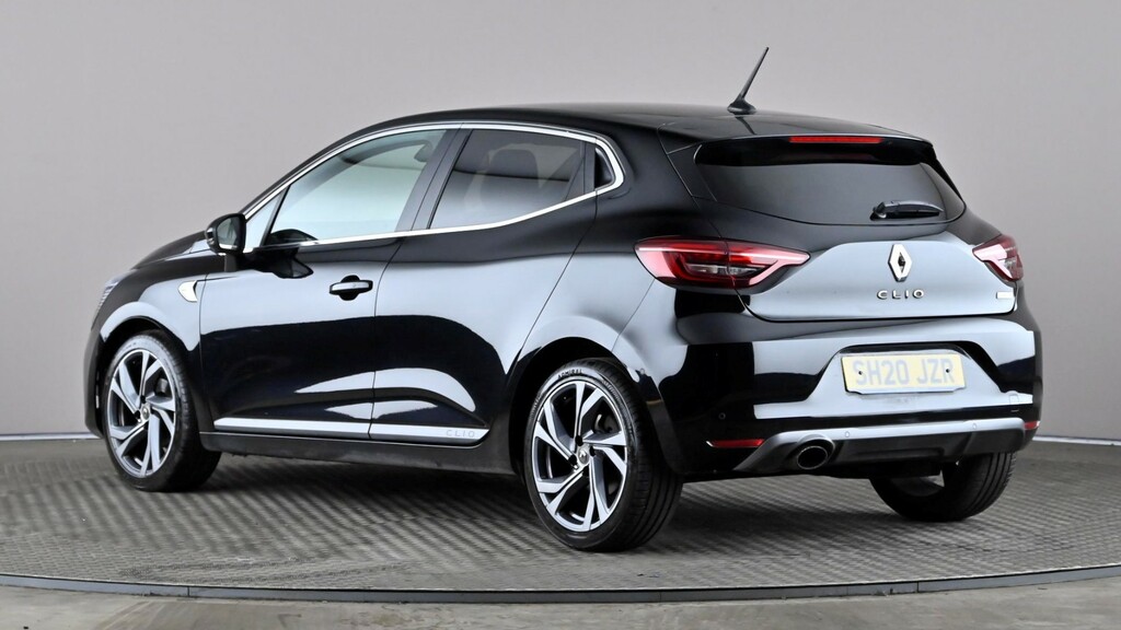 Renault Clio 1.0 Tce 100 Rs Line SH20JZR Black #4