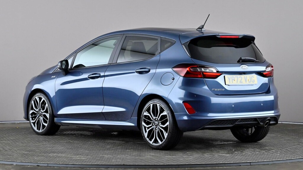 Ford Fiesta 1.0 Ecoboost St-line X YP72VJG Blue #4
