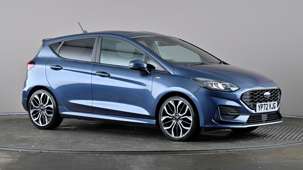 Ford Fiesta 1.0 Ecoboost St-line X Blue
