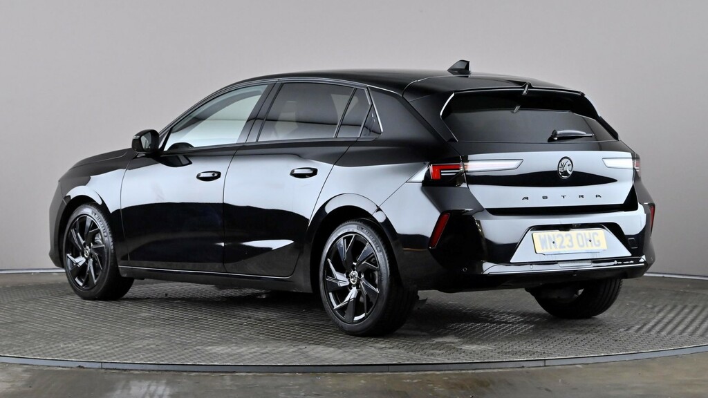 Vauxhall Astra 1.2 Turbo 130 Gs WN23OHG Black #4