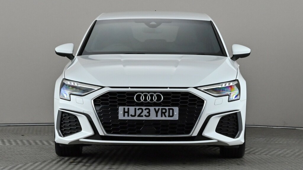 Audi A3 35 Tfsi S Line HJ23YRD White #2