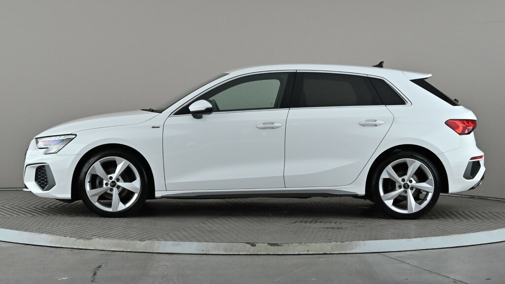 Audi A3 35 Tfsi S Line HJ23YRD White #3