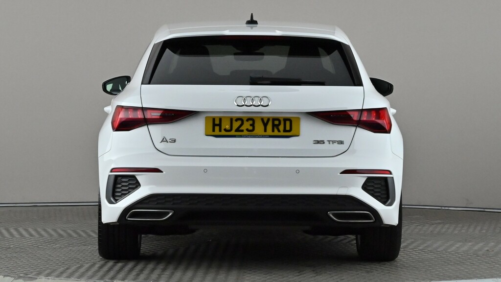 Audi A3 35 Tfsi S Line HJ23YRD White #5