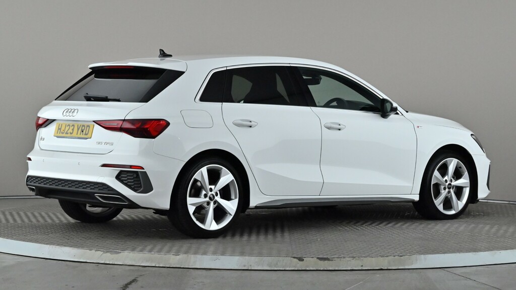 Audi A3 35 Tfsi S Line HJ23YRD White #6