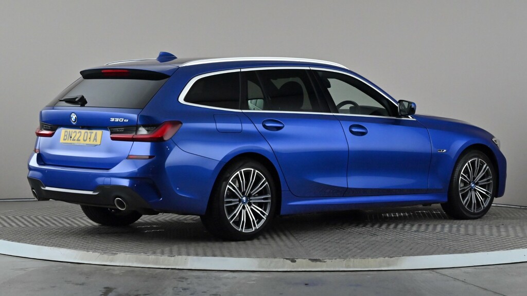 BMW 3 Series 330E M Sport Step BN22OTA Blue #6