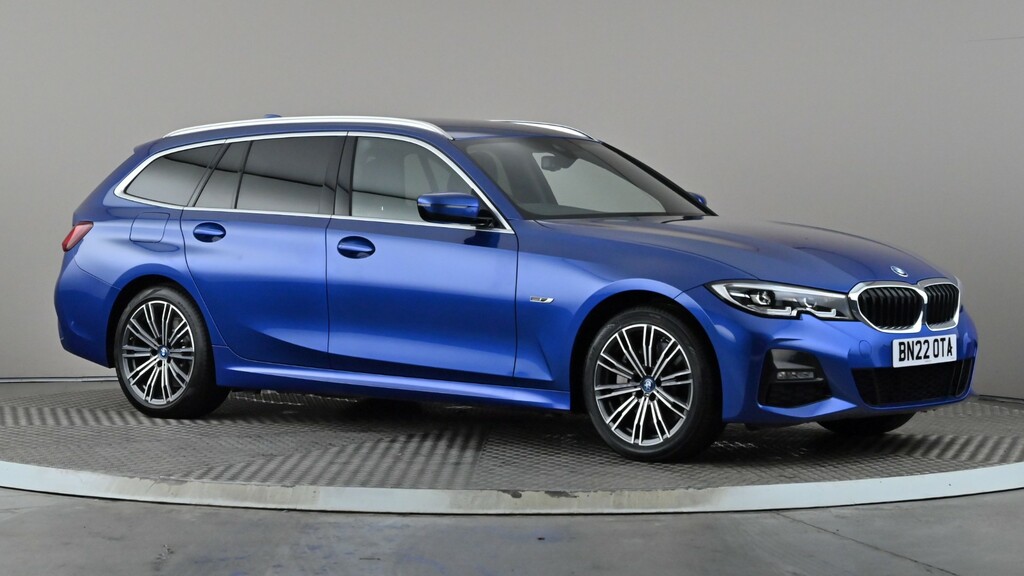 BMW 3 Series 330E M Sport Step Blue