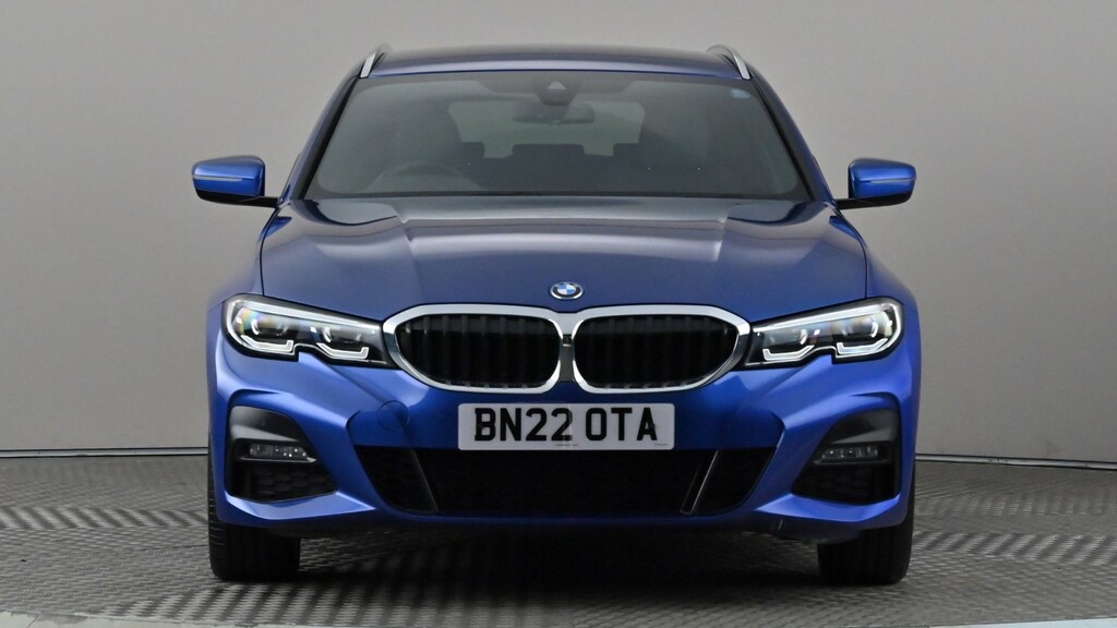 BMW 3 Series 330E M Sport Step BN22OTA Blue #2