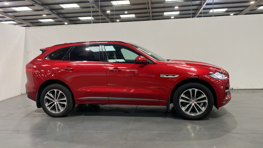 Jaguar F-Pace 2.0D 240 R-sport Awd JGZ3816 Red #2
