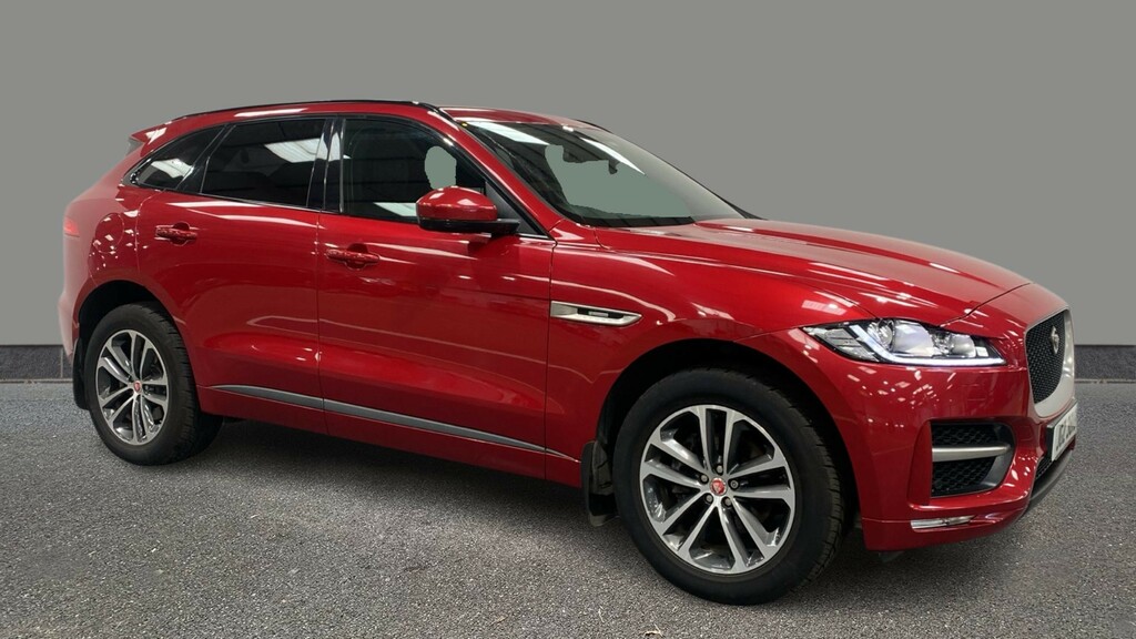 Jaguar F-Pace 2.0D 240 R-sport Awd Red