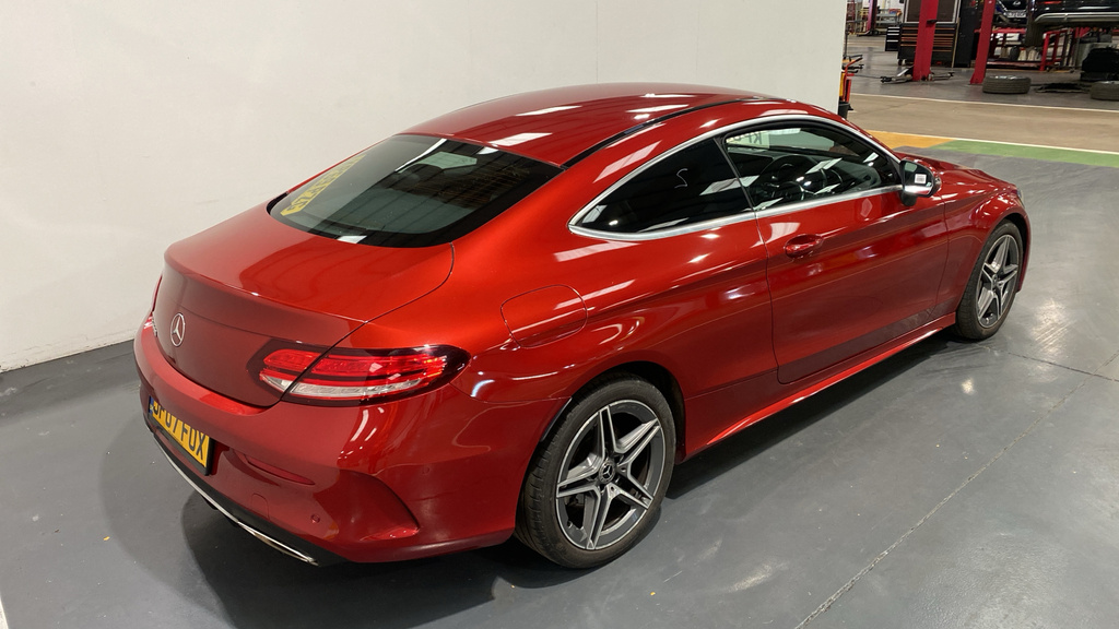 Mercedes-Benz C Class C300 Amg Line Premium 9G-tronic KP69PZG Red #3