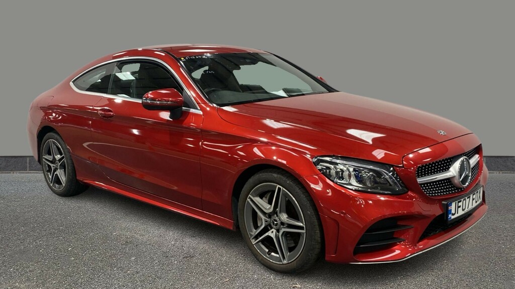 Mercedes-Benz C Class C300 Amg Line Premium 9G-tronic Red