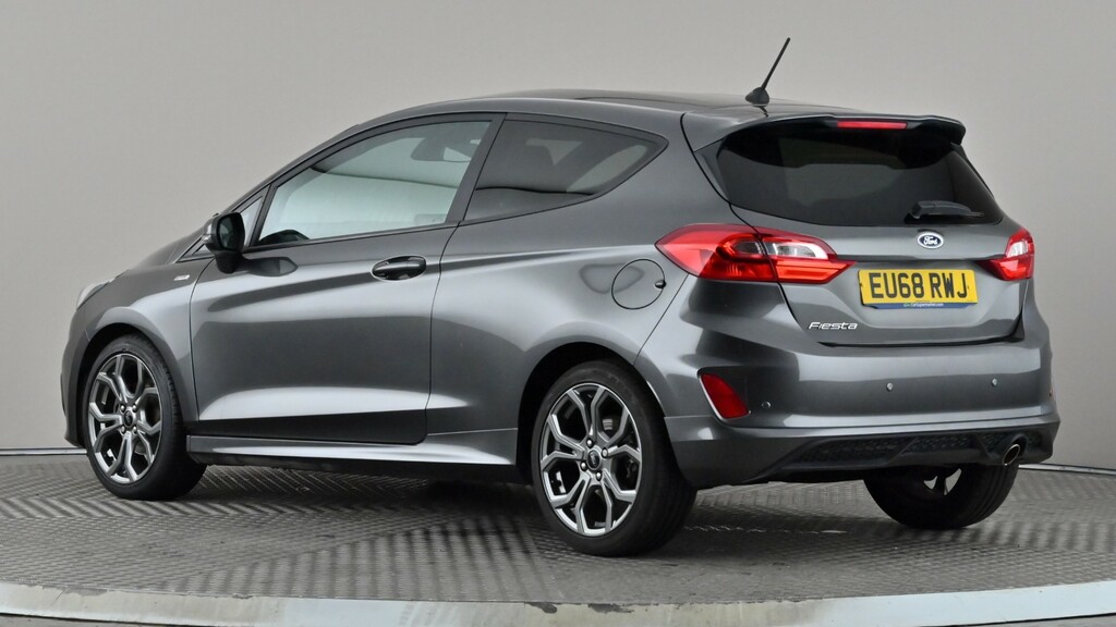 Ford Fiesta 1.0 Ecoboost 125 St-line EU68RWJ Grey #4