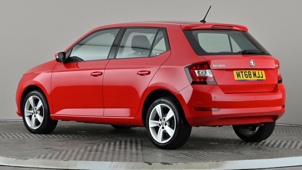 Skoda Fabia 1.0 Tsi Se L MT68MJJ Red #4